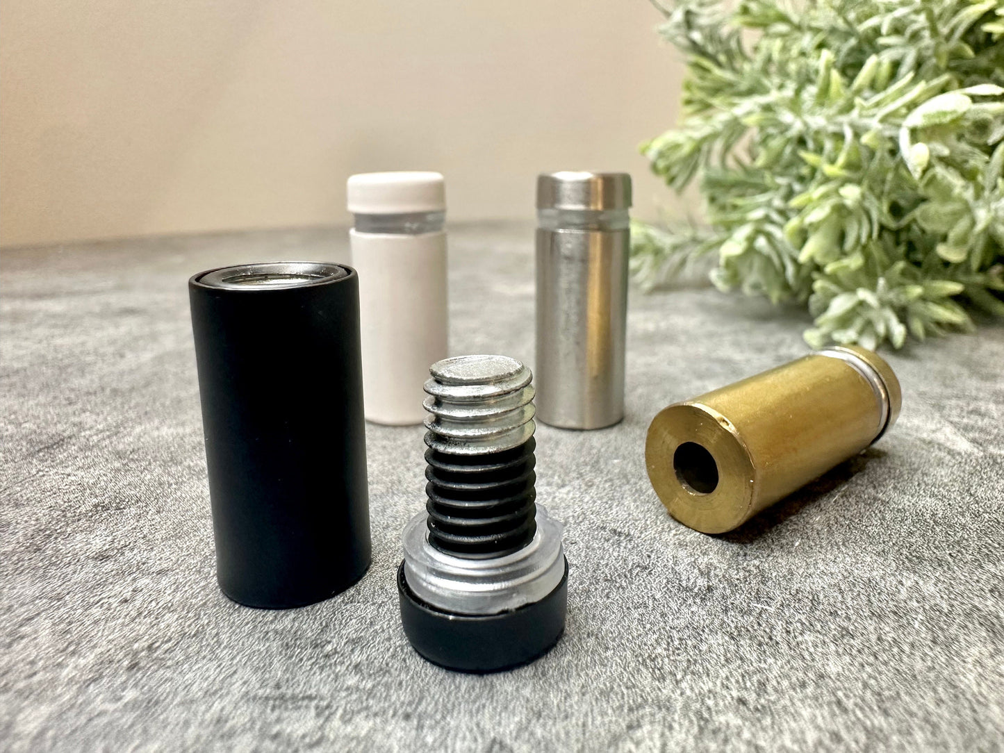 Standoffs Gold | Acrylic Frame Signage | Sign Hardware