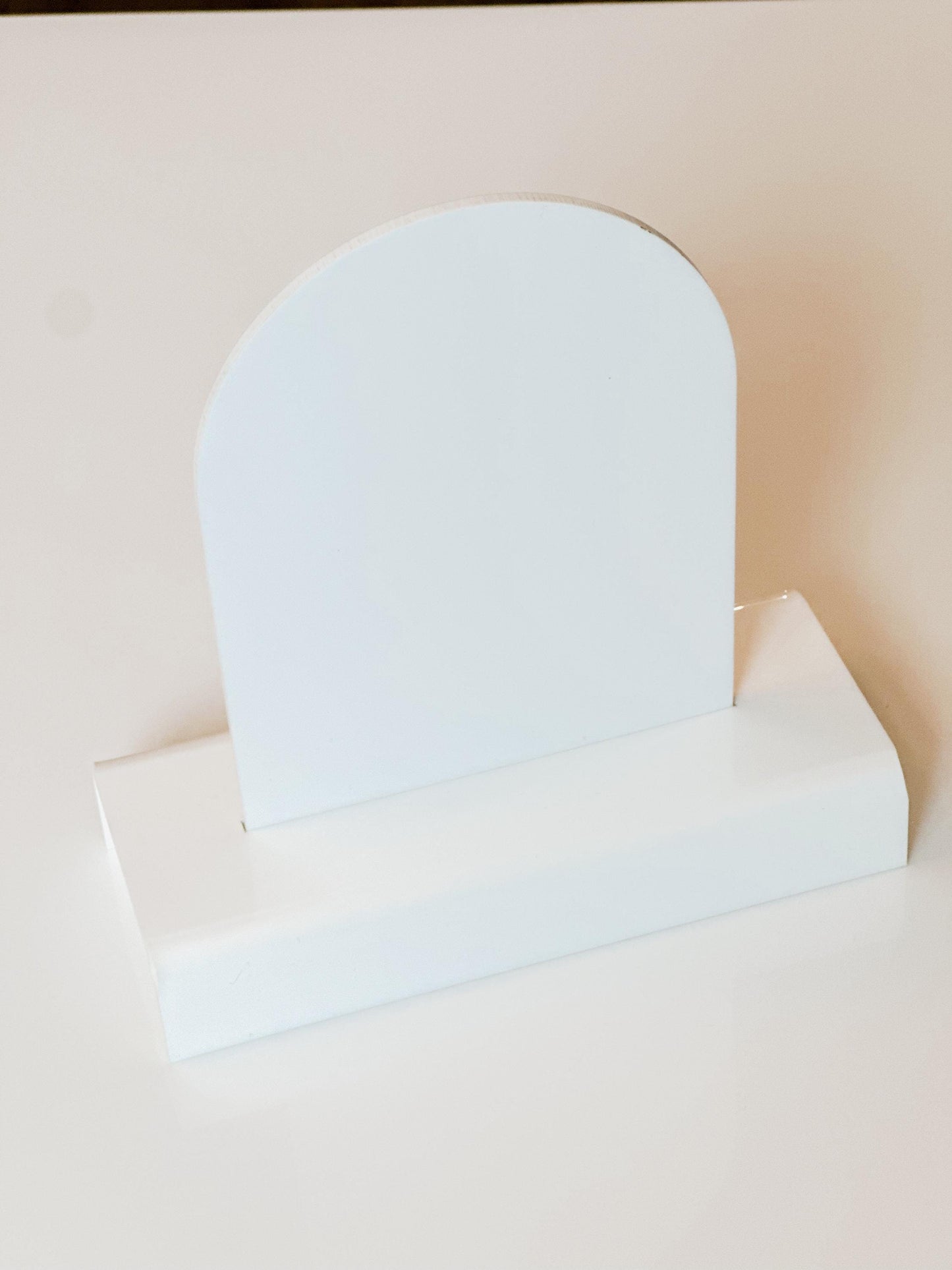 Small Welcome Sign Box Stand | Acrylic Block Stand | Event Sign Base Stand | Welcome Sign Base | Modern Acrylic Sign Stand | Tabletop Decor