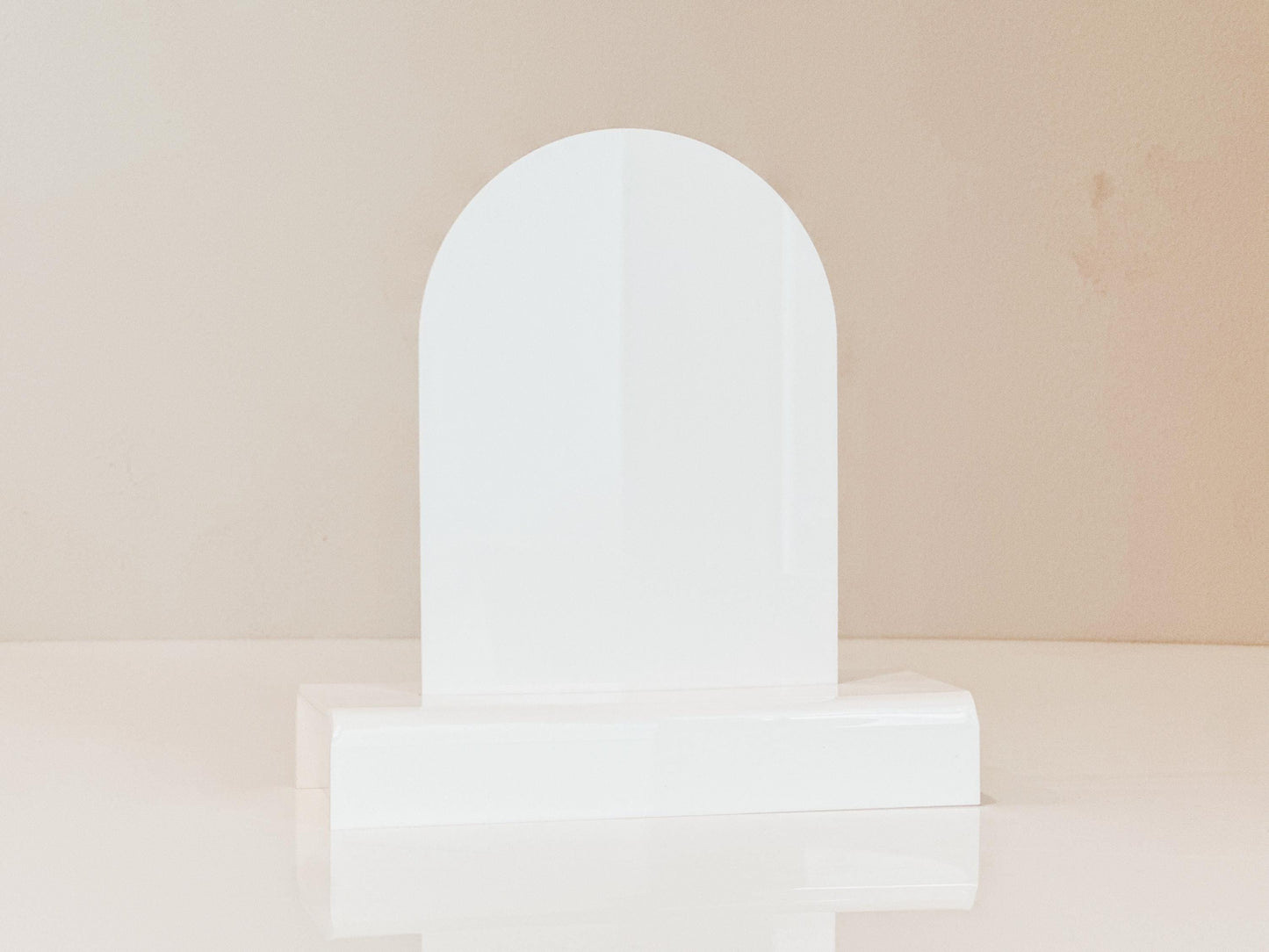 Small Welcome Sign Box Stand | Acrylic Block Stand | Event Sign Base Stand | Welcome Sign Base | Modern Acrylic Sign Stand | Tabletop Decor