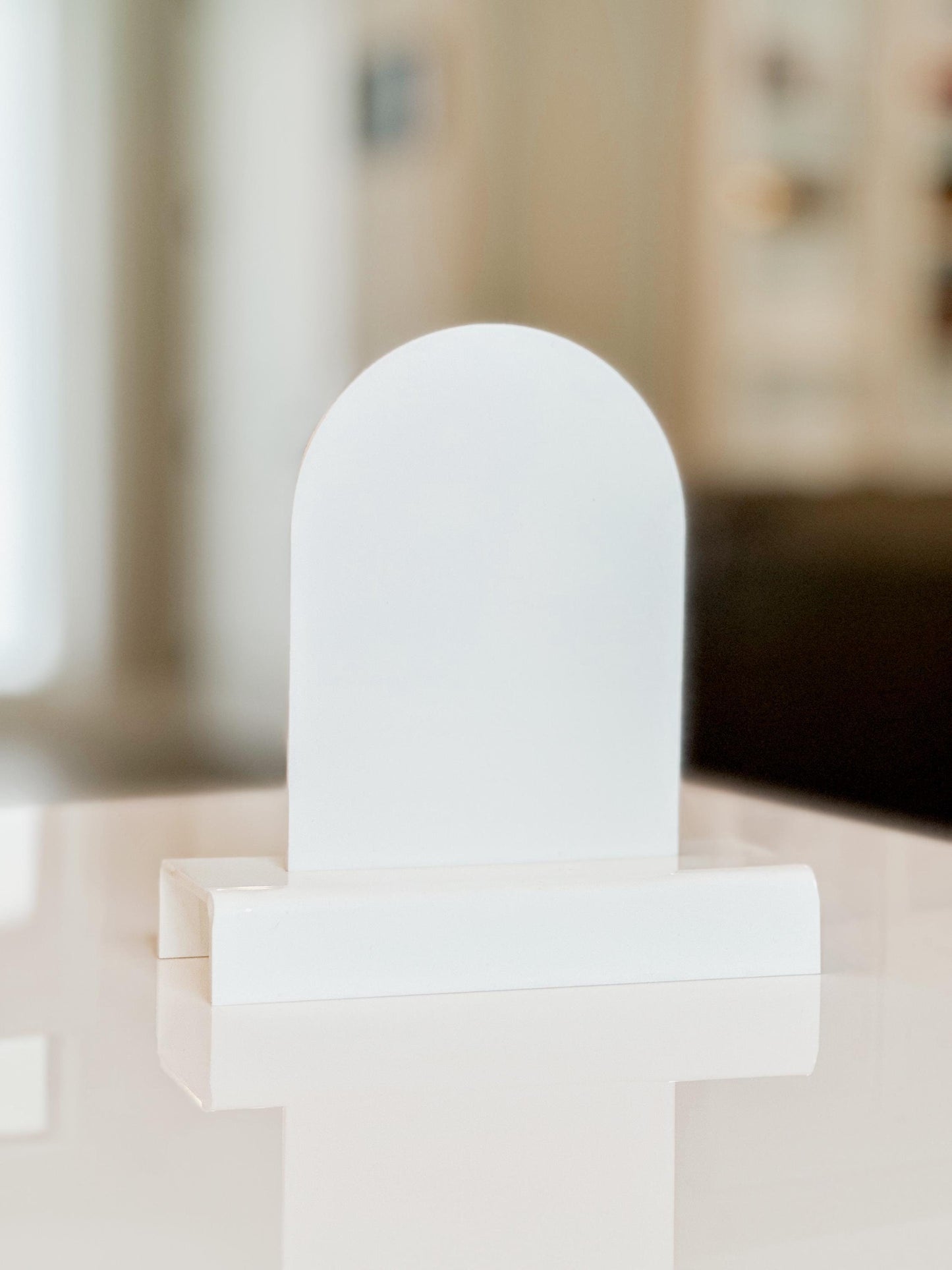 Small Welcome Sign Box Stand | Acrylic Block Stand | Event Sign Base Stand | Welcome Sign Base | Modern Acrylic Sign Stand | Tabletop Decor