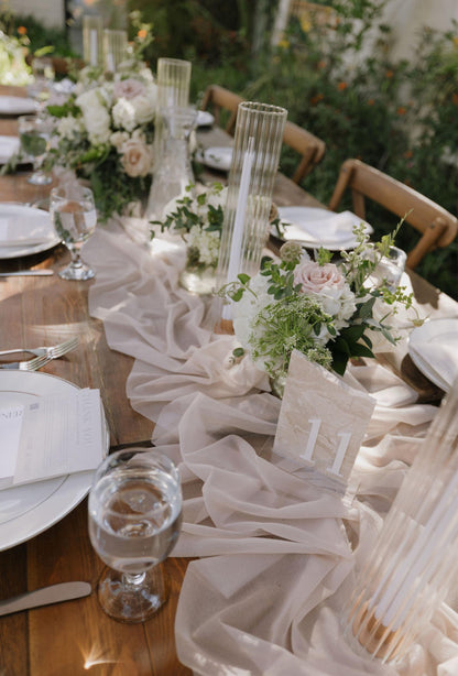 3D Marble Stone Table Numbers