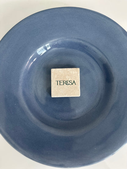 Travertine Stone Acrylic Place Cards