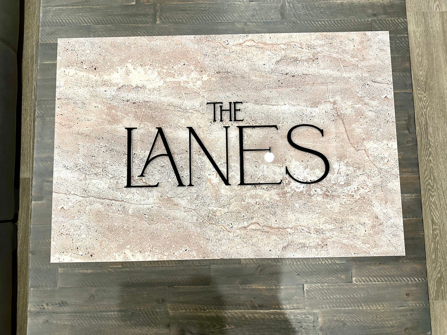 Faux Stone Wedding Welcome Sign | Minimalist Modern Signage | Travertine Wedding Signage Welcome Sign | Acrylic Wedding Sign
