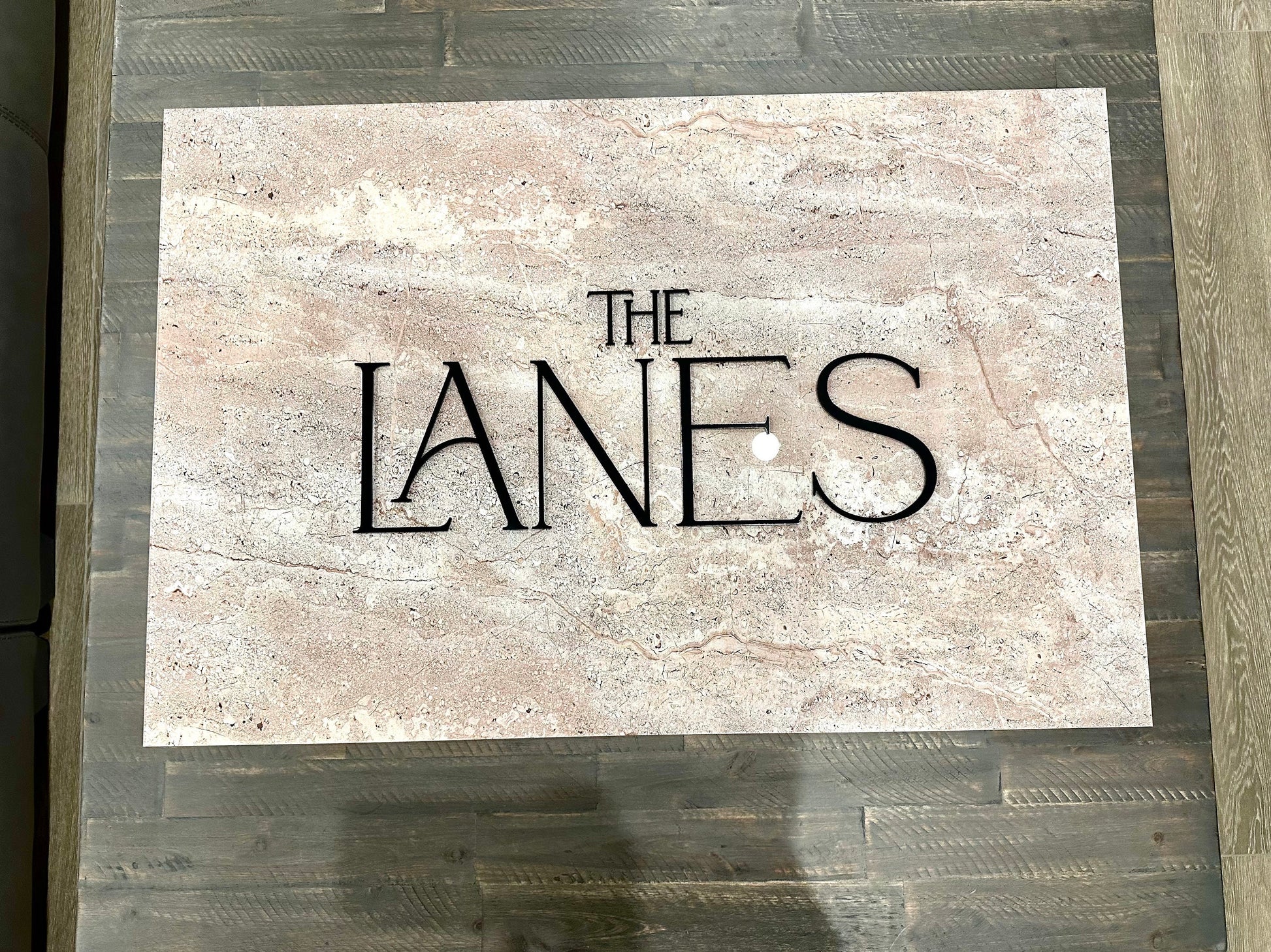Faux Stone Wedding Welcome Sign | Minimalist Modern Signage | Travertine Wedding Signage Welcome Sign | Acrylic Wedding Sign