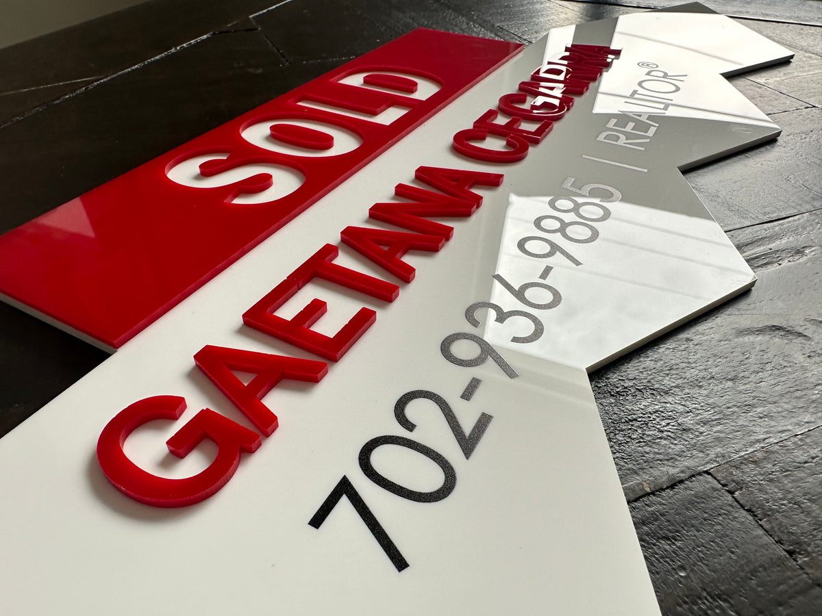 Personalized Realtor Key SOLD