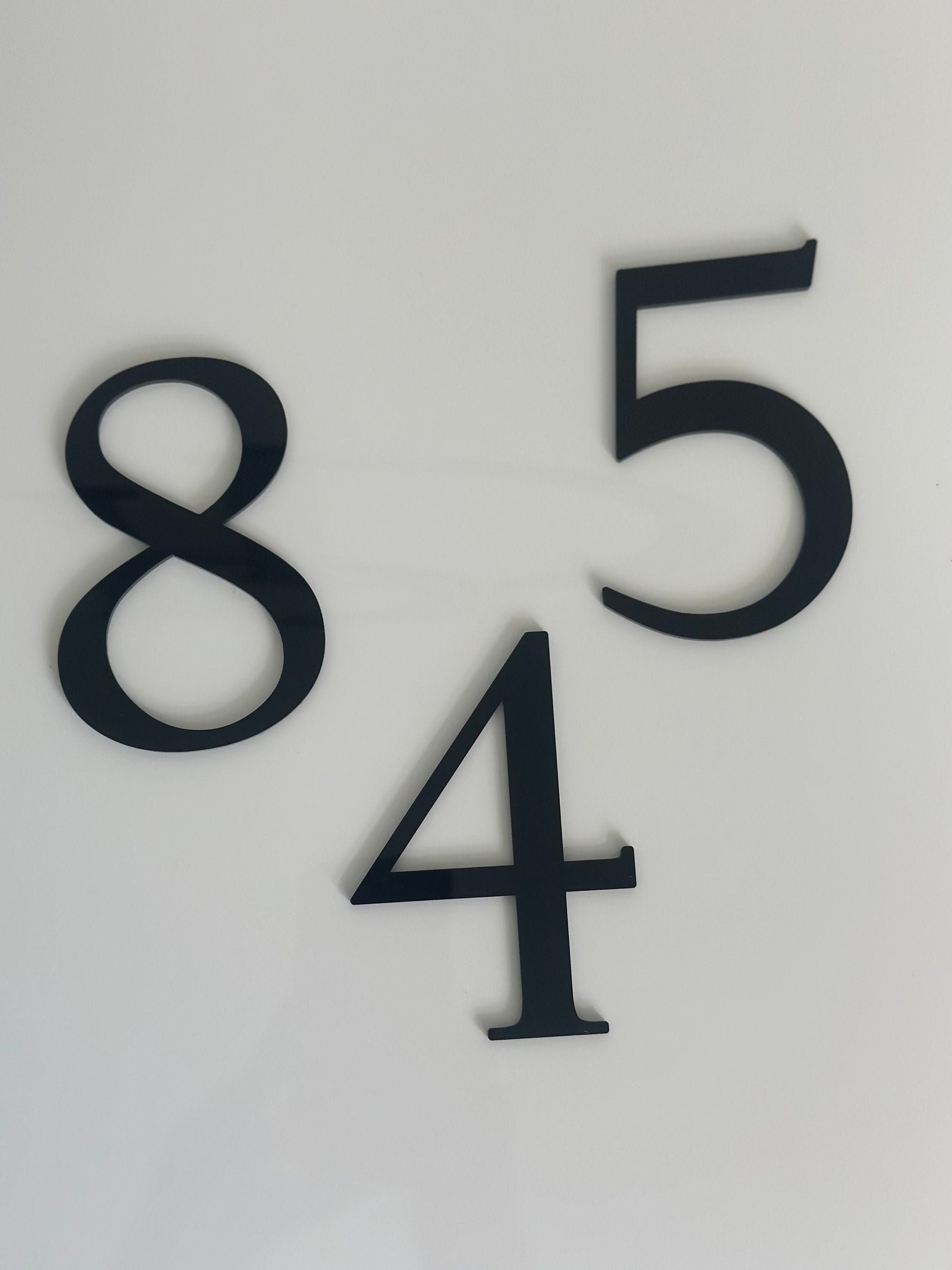 3D Wedding Table Numbers | DIY with 3M Tape | Wedding Unique Signage | Custom Layered Decor | Table Numbers | Layered Acrylic