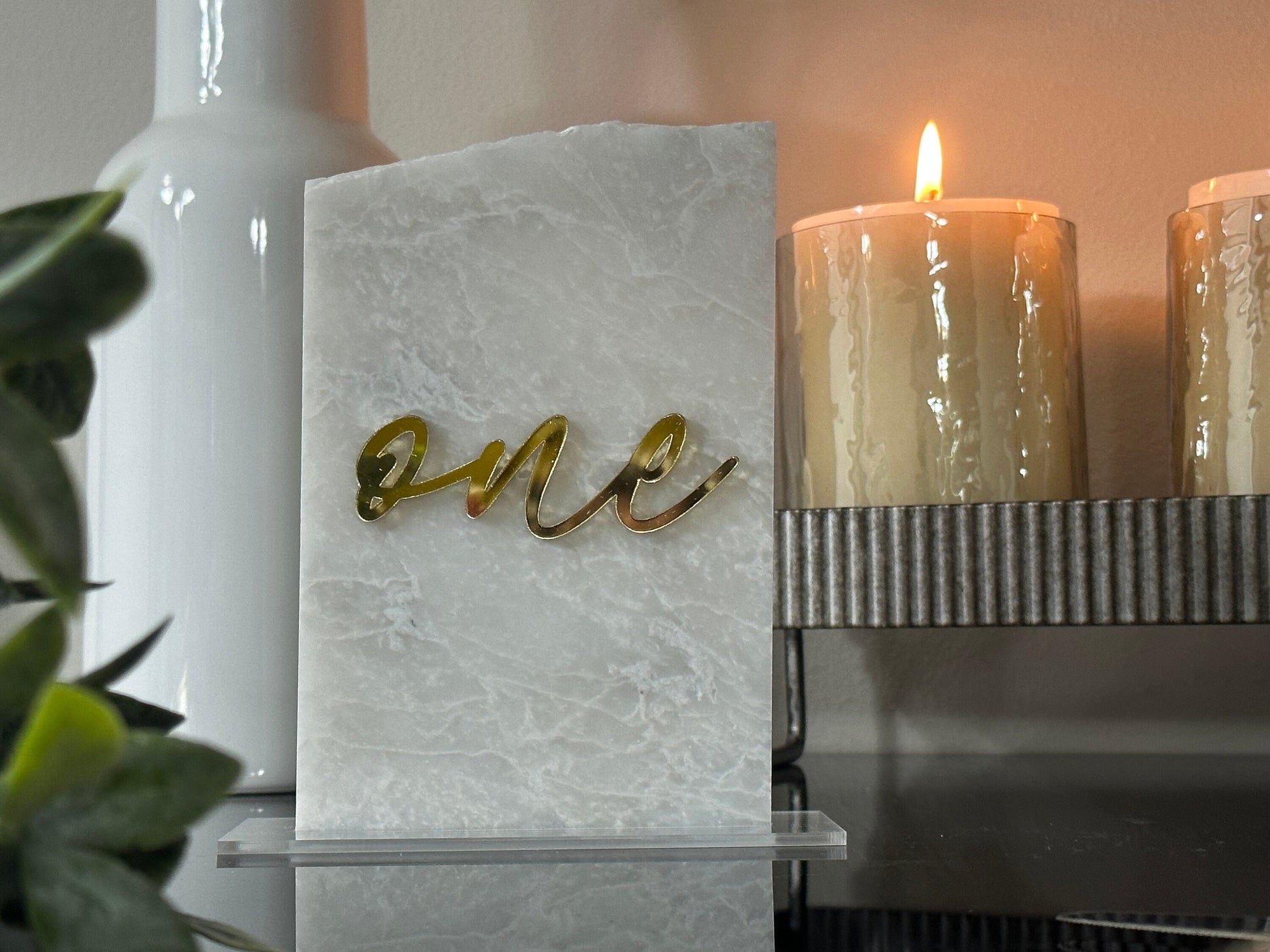 3D Marble Stone Table Numbers | Wedding Unique Signage | Custom Layered Decor | Table Numbers | Tablescape Decor | Natural Marble