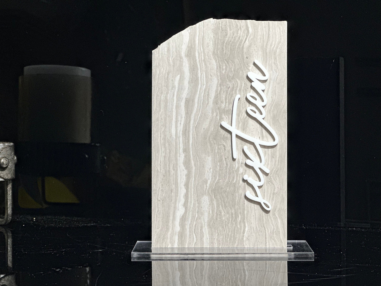 Marble Stone Table Numbers