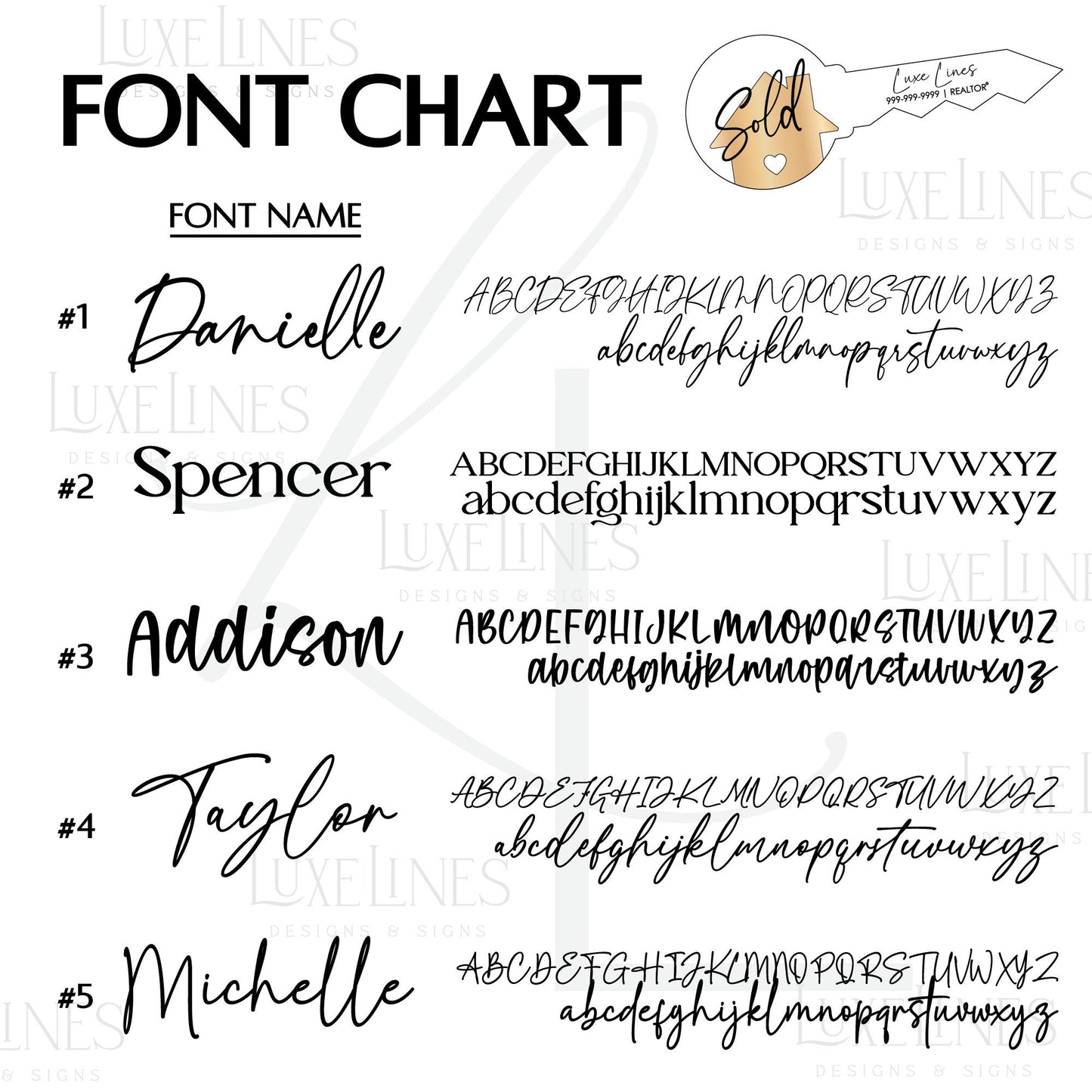 Personalized Realtor Key with Heart