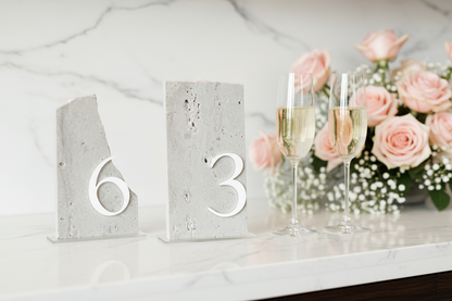 Limestone Stone Table Numbers