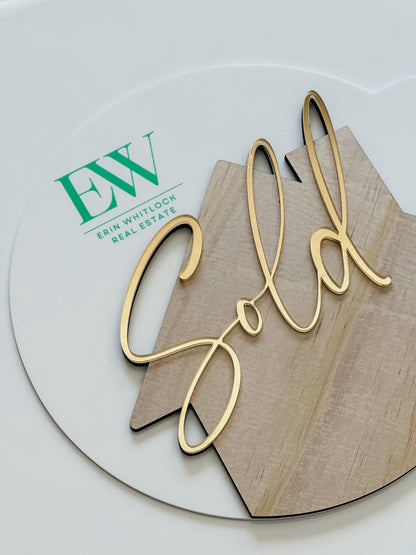 Personalized Realtor Key with Logo