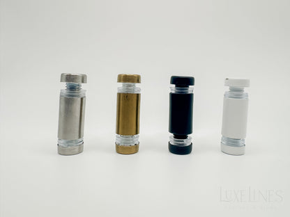 Double Sided Standoffs Gold | Acrylic Frame Signage