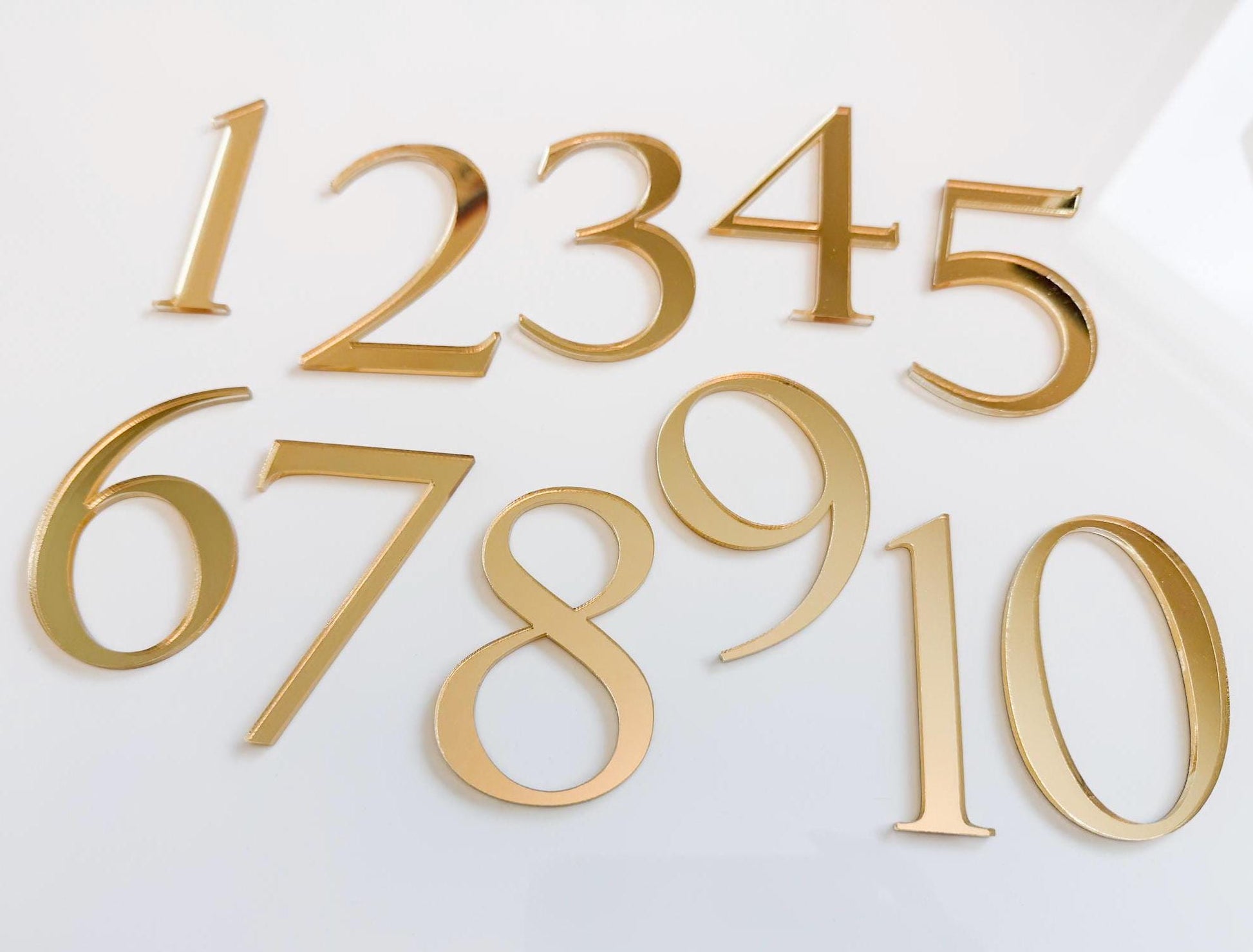 3D Wedding Table Numbers | DIY with 3M Tape Adhesive