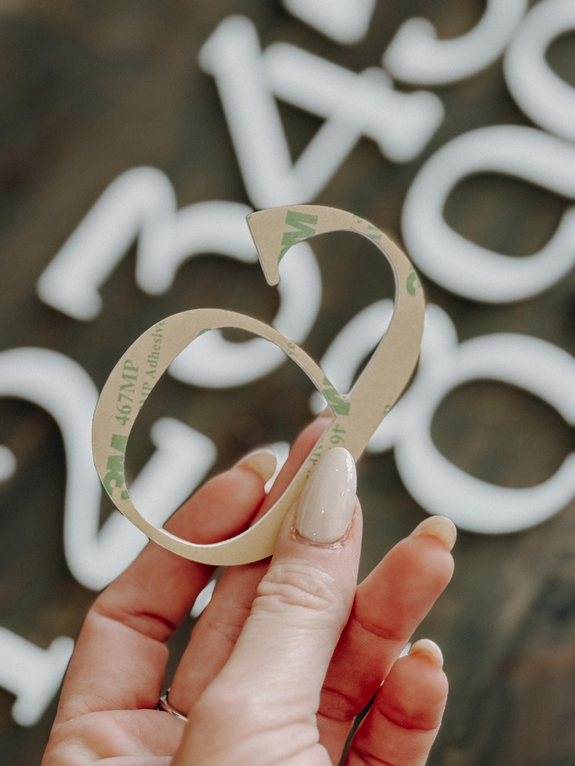 3D Wedding Table Numbers | DIY with 3M Tape Adhesive | Custom Layered Decor | Layered Acrylic | Signage Gold Silver Black White