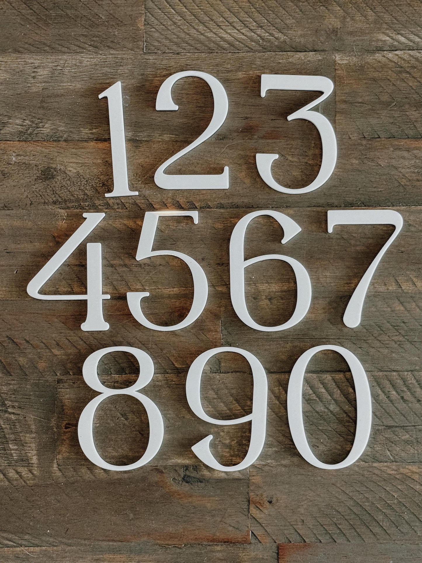 3D Wedding Table Numbers | DIY with 3M Tape Adhesive | Custom Layered Decor | Layered Acrylic | Signage Gold Silver Black White