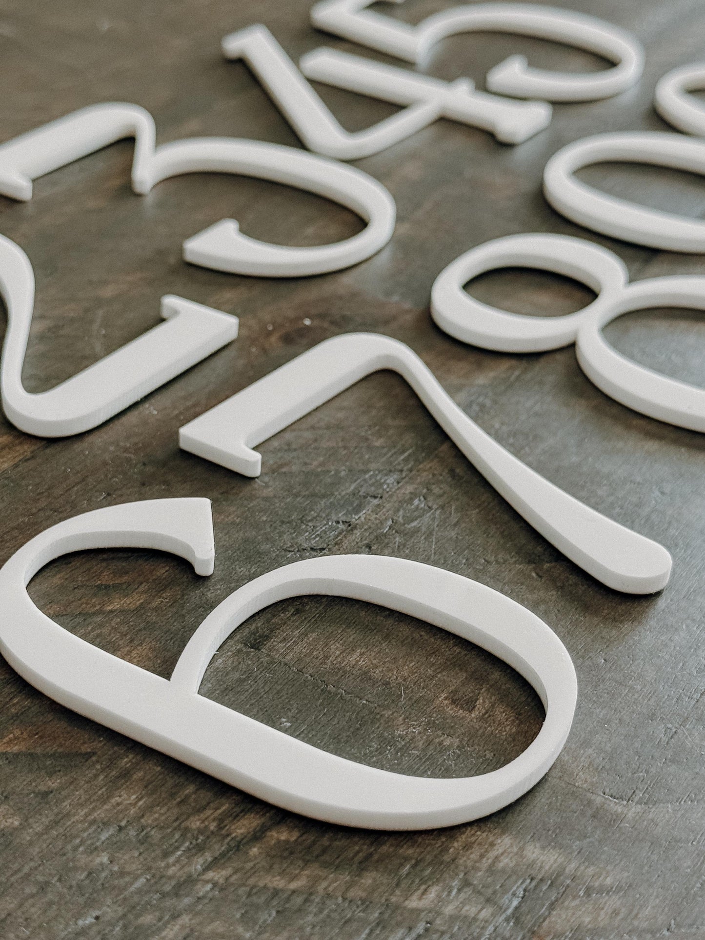 3D Wedding Table Numbers | DIY with 3M Tape Adhesive | Custom Layered Decor | Layered Acrylic | Signage Gold Silver Black White