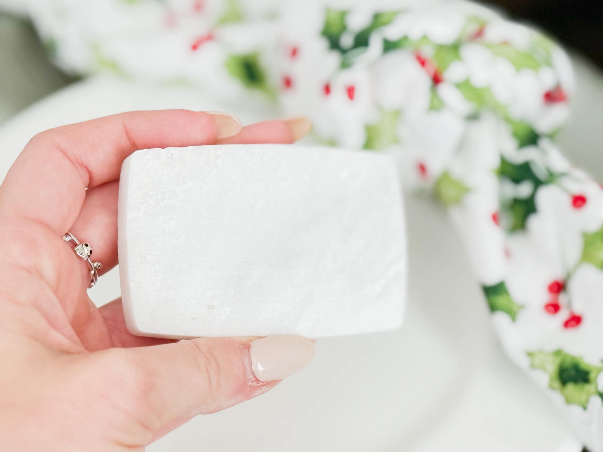 Custom Marble Christmas Place Cards – Personalized Name Tags – Elegant Holiday Table Setting – Luxe Lines Designs - Tree