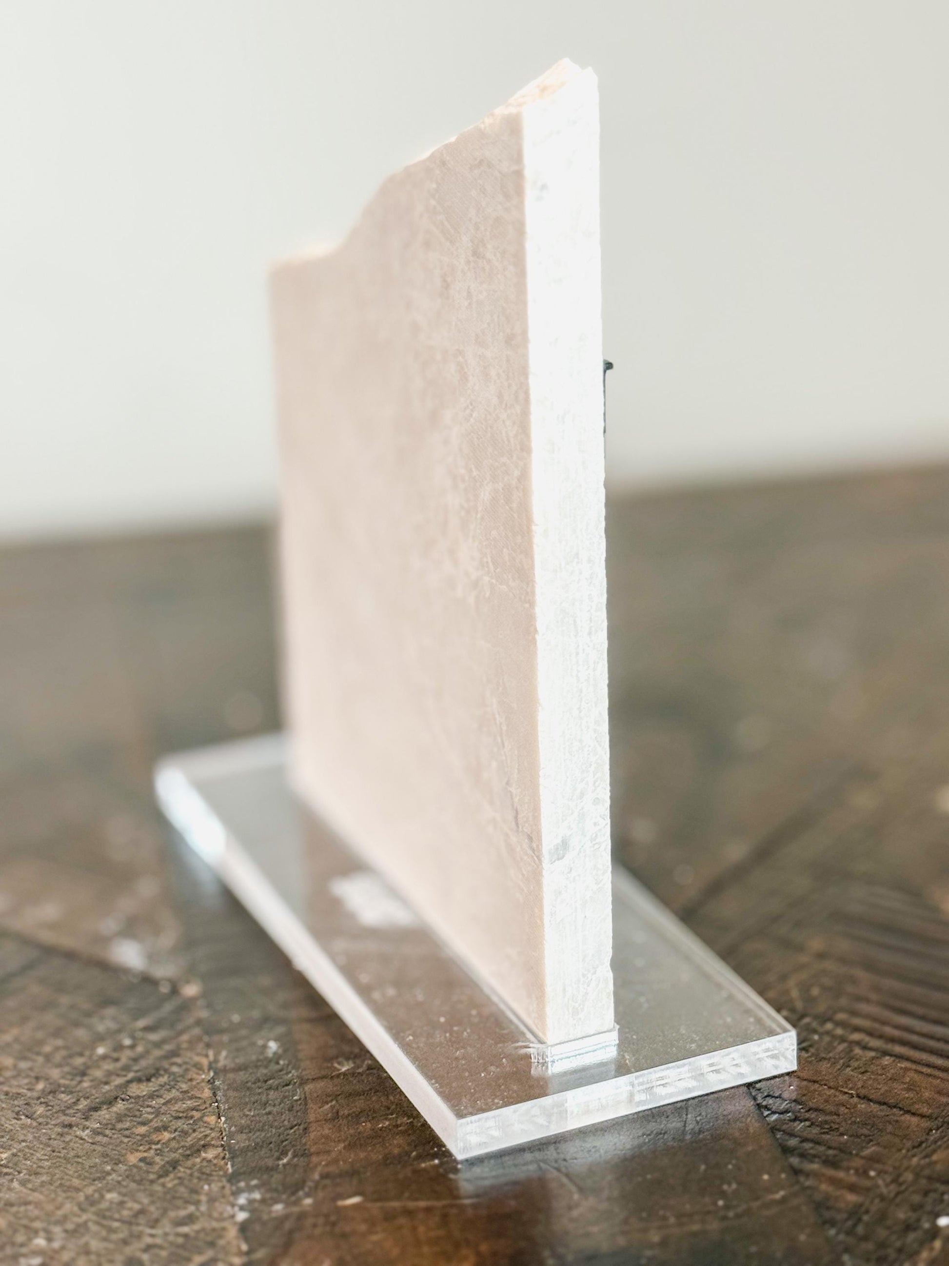 Initial Marble Stone Table Numbers | Wedding Unique Signage | Custom Layered Decor | Table Numbers | Tablescape Decor | Travertine Looking