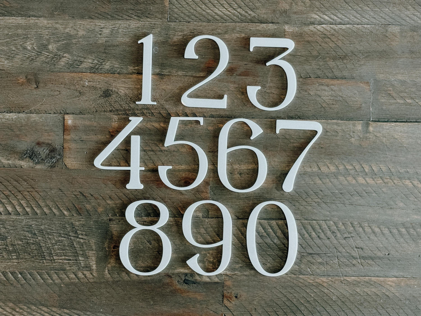 3D Wedding Table Numbers | DIY with 3M Tape Adhesive | Custom Layered Decor | Layered Acrylic | Signage Gold Silver Black White