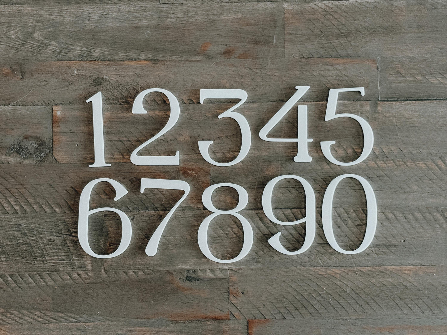 3D Wedding Table Numbers | DIY with 3M Tape Adhesive | Custom Layered Decor | Layered Acrylic | Signage Gold Silver Black White