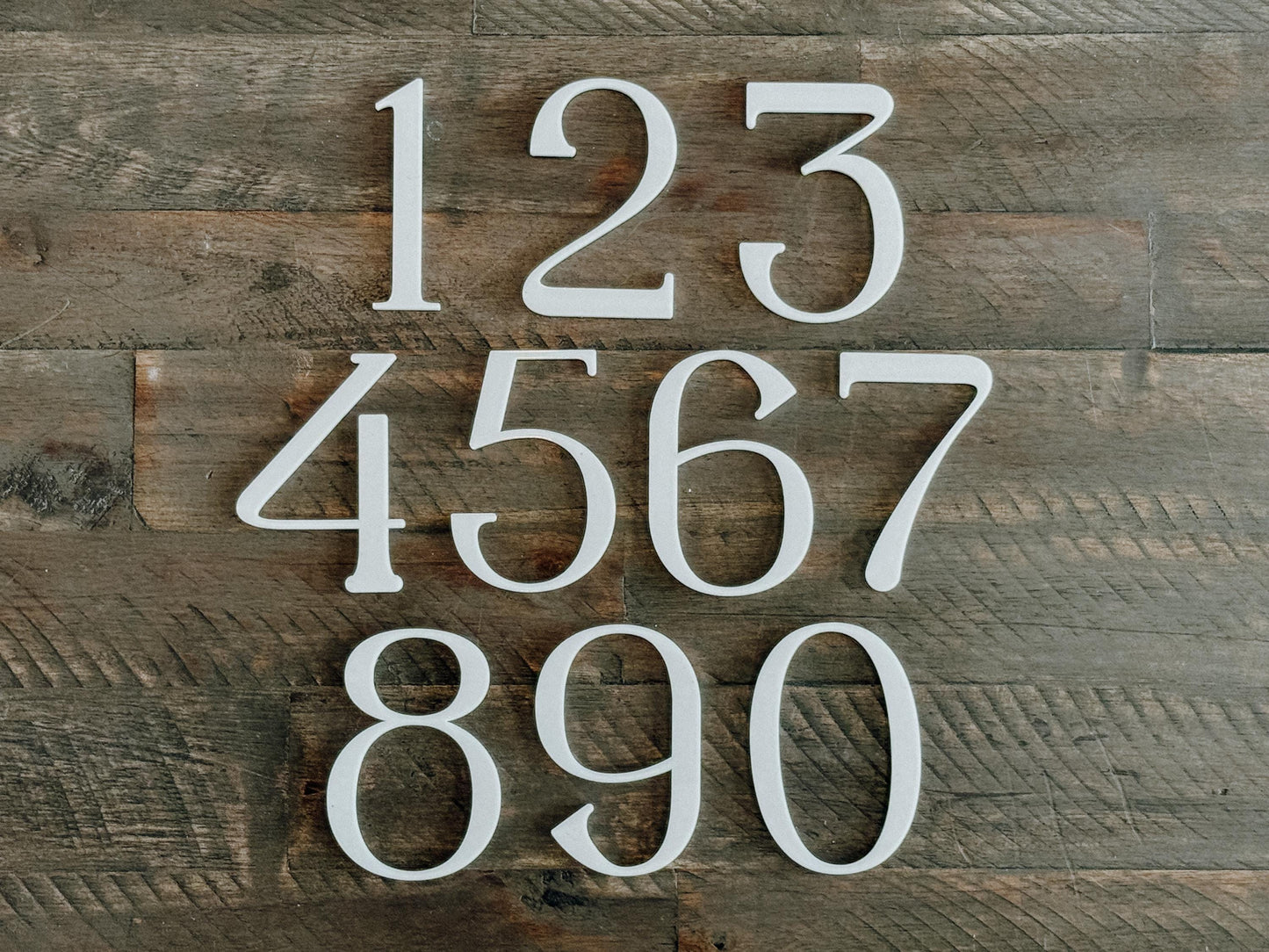 3D Wedding Table Numbers | DIY with 3M Tape Adhesive | Custom Layered Decor | Layered Acrylic | Signage Gold Silver Black White