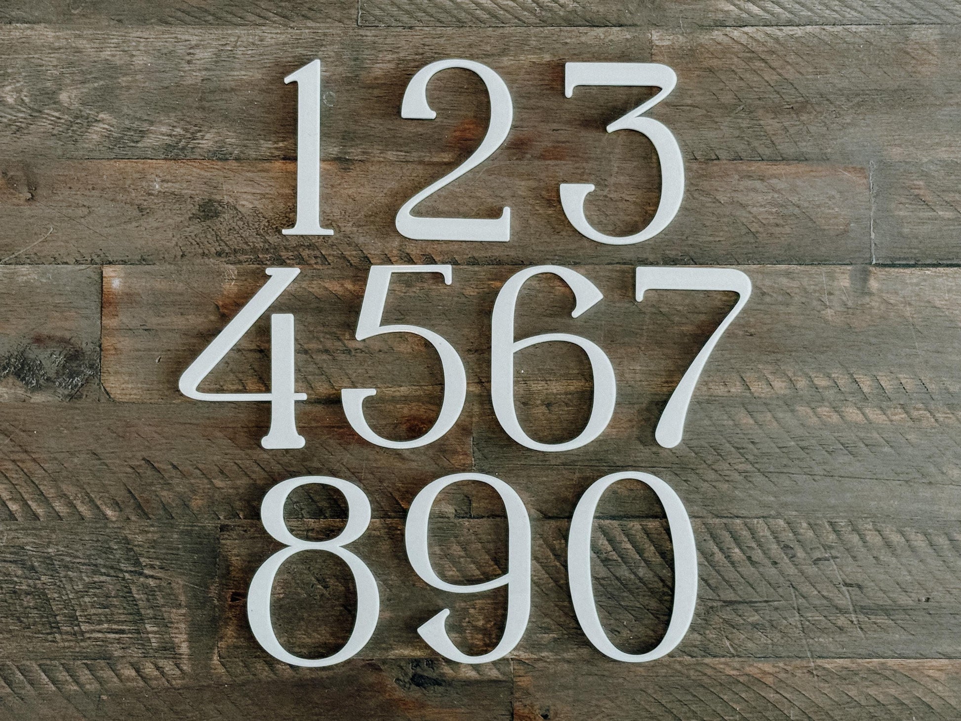 3D Wedding Table Numbers | DIY with 3M Tape Adhesive | Custom Layered Decor | Layered Acrylic | Signage Gold Silver Black White