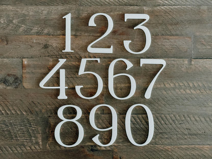 3D Wedding Table Numbers | DIY with 3M Tape Adhesive | Custom Layered Decor | Layered Acrylic | Signage Gold Silver Black White