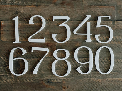 3D Wedding Table Numbers | DIY with 3M Tape Adhesive | Custom Layered Decor | Layered Acrylic | Signage Gold Silver Black White