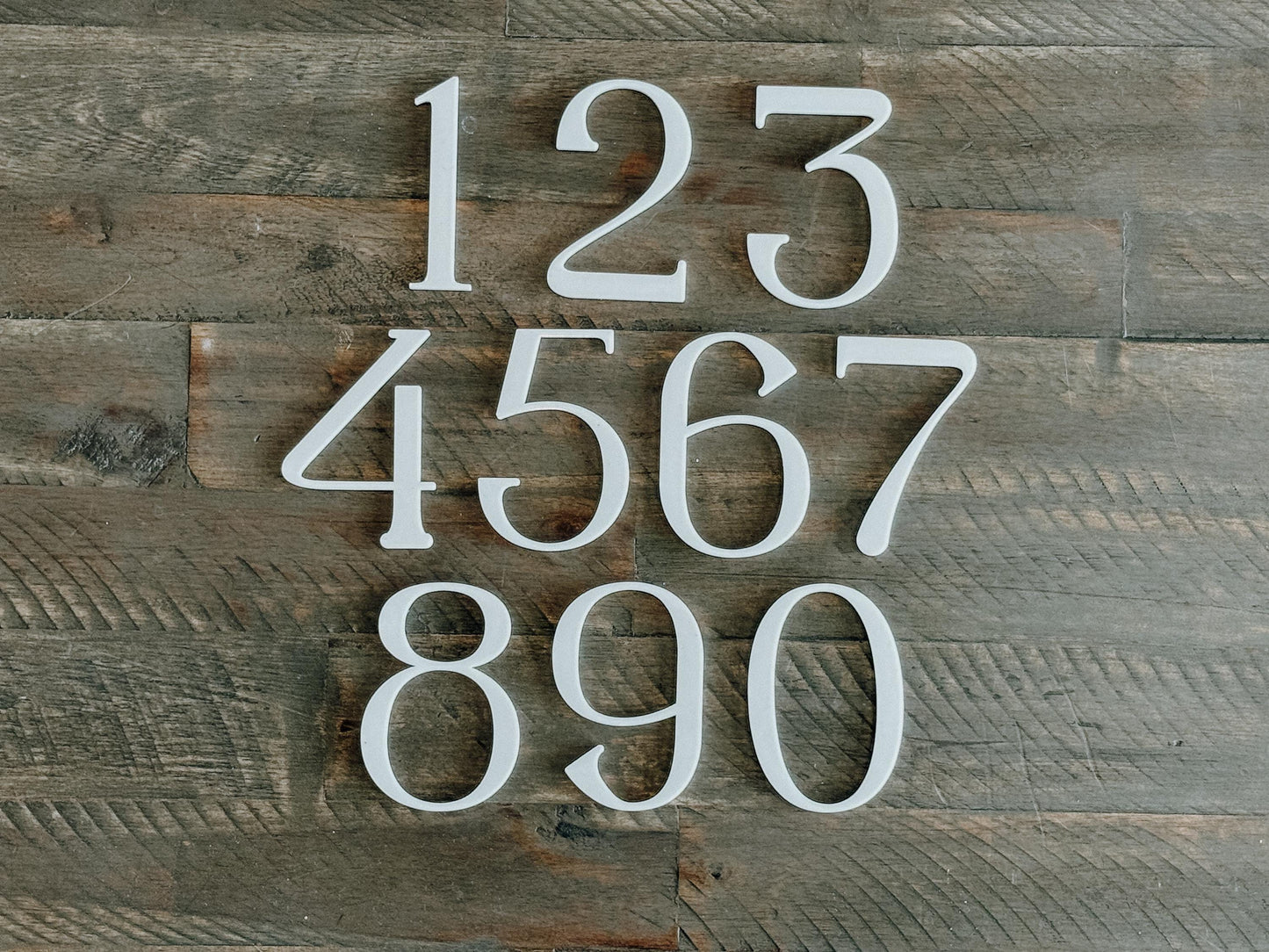 3D Wedding Table Numbers | DIY with 3M Tape Adhesive | Custom Layered Decor | Layered Acrylic | Signage Gold Silver Black White