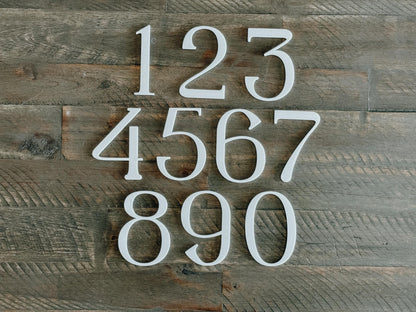 3D Wedding Table Numbers | DIY with 3M Tape Adhesive | Custom Layered Decor | Layered Acrylic | Signage Gold Silver Black White