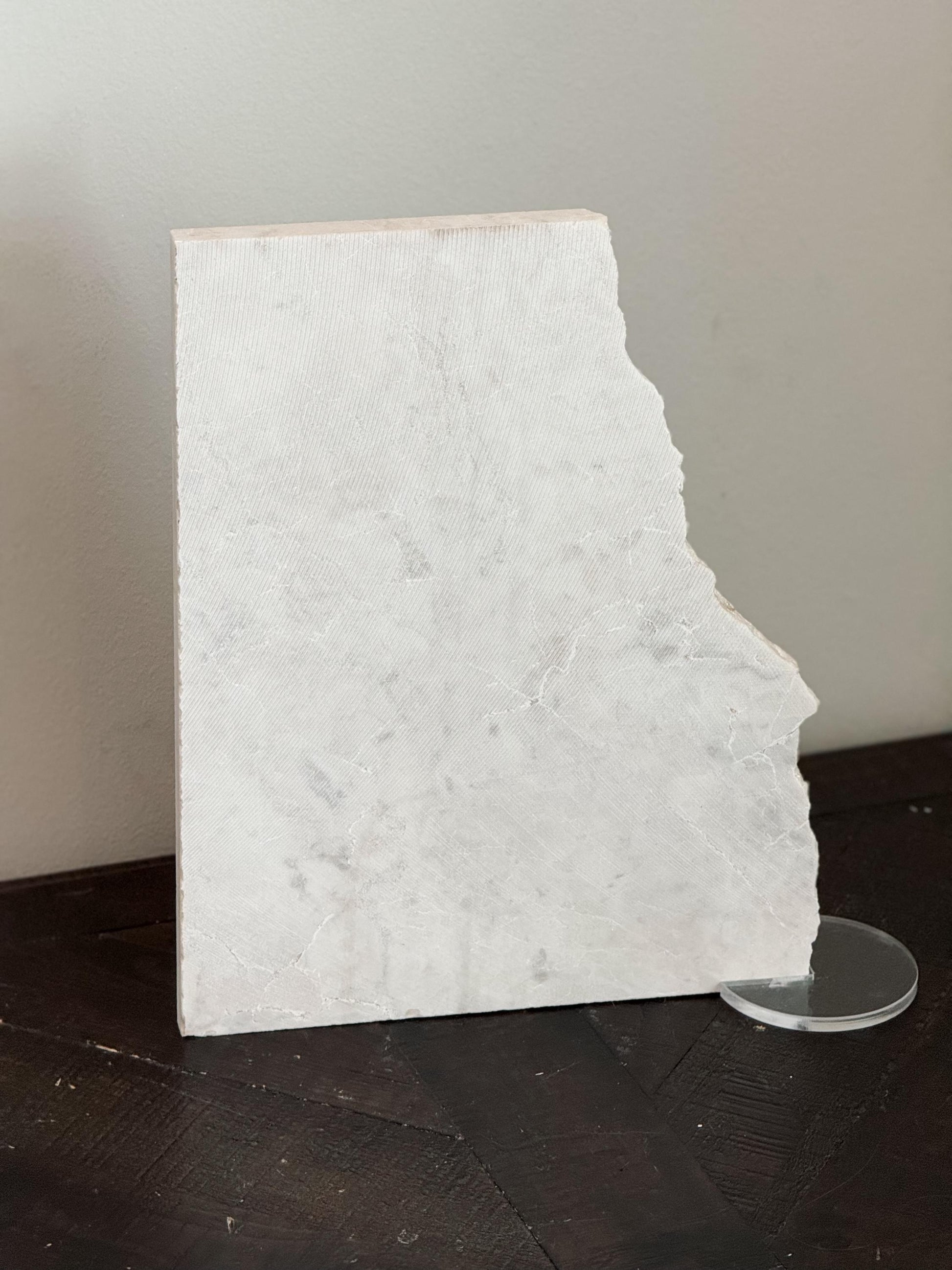 Luxury Marble Stone Bar Sign – Natural Edge Menu Sign | Wedding Bar Menu | Custom UV Print Drink | Real Marble Stone Decor by Luxe Lines