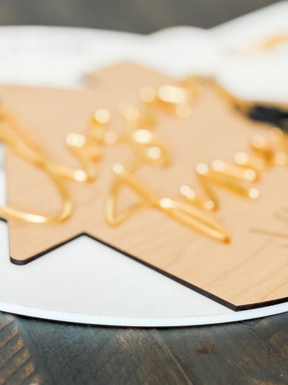 Personalized Realtor Key with Logo | Closing Time Realty | House Sold Acrylic and Wood Sign | Closing Prop | Realtor Gift Sold Sign