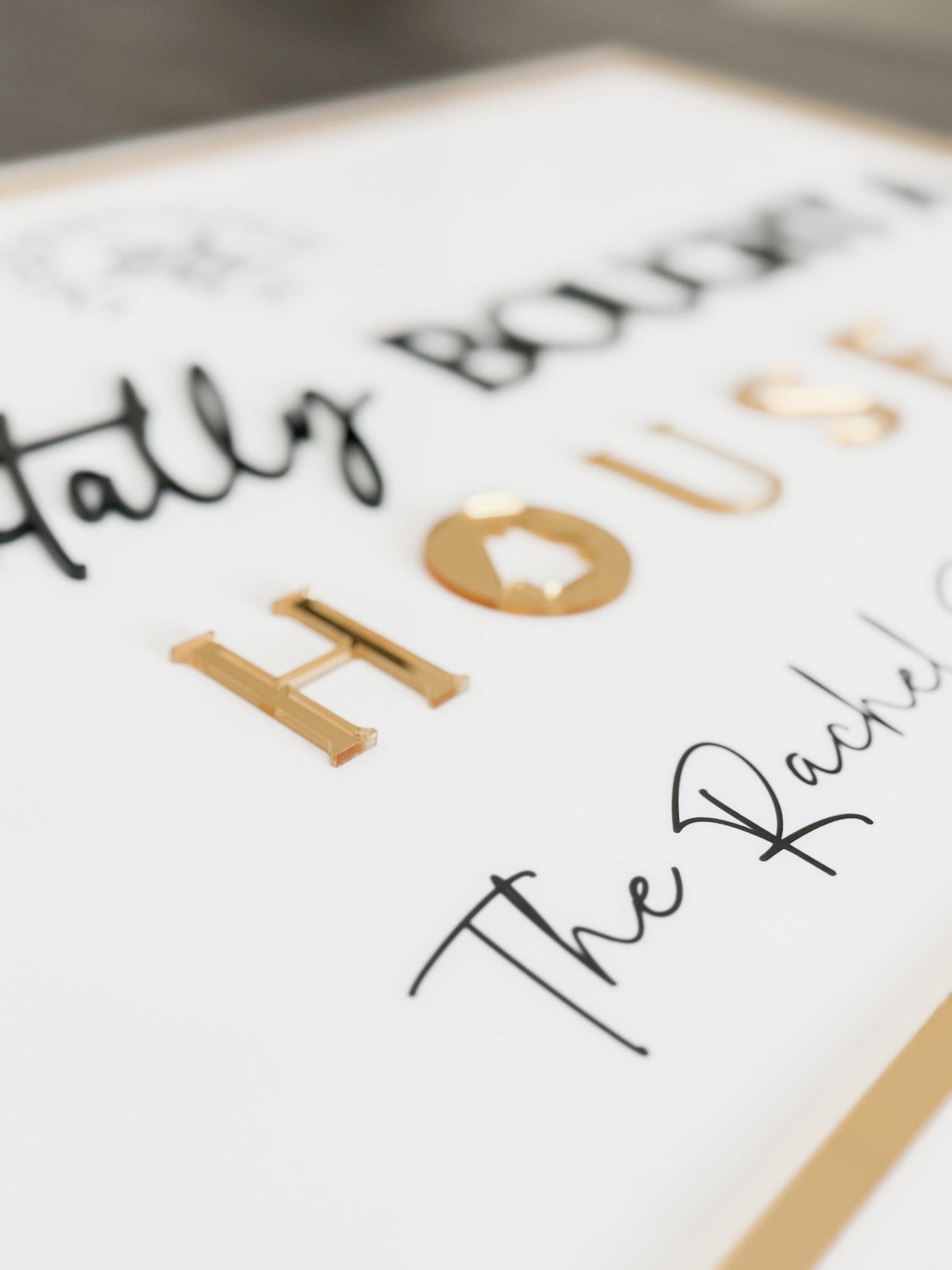 Personalized Realtor Sign with Logo | Say yes to the address | Closing Realty | House Sold Acrylic | Closing Prop | Realtor Gift Sold