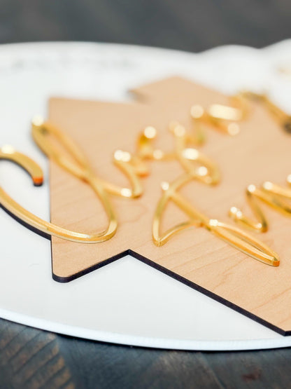 Personalized Realtor Key with Logo | Closing Time Realty | House Sold Acrylic and Wood Sign | Closing Prop | Realtor Gift Sold Sign