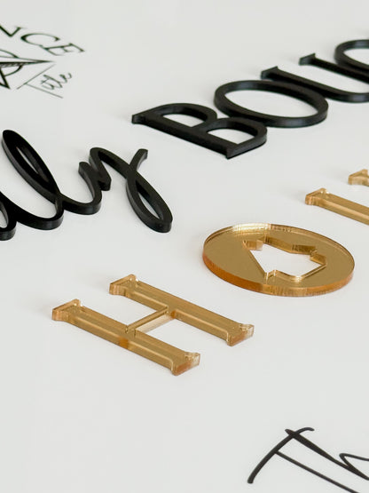 Personalized Realtor Sign with Logo | Say yes to the address | Closing Realty | House Sold Acrylic | Closing Prop | Realtor Gift Sold