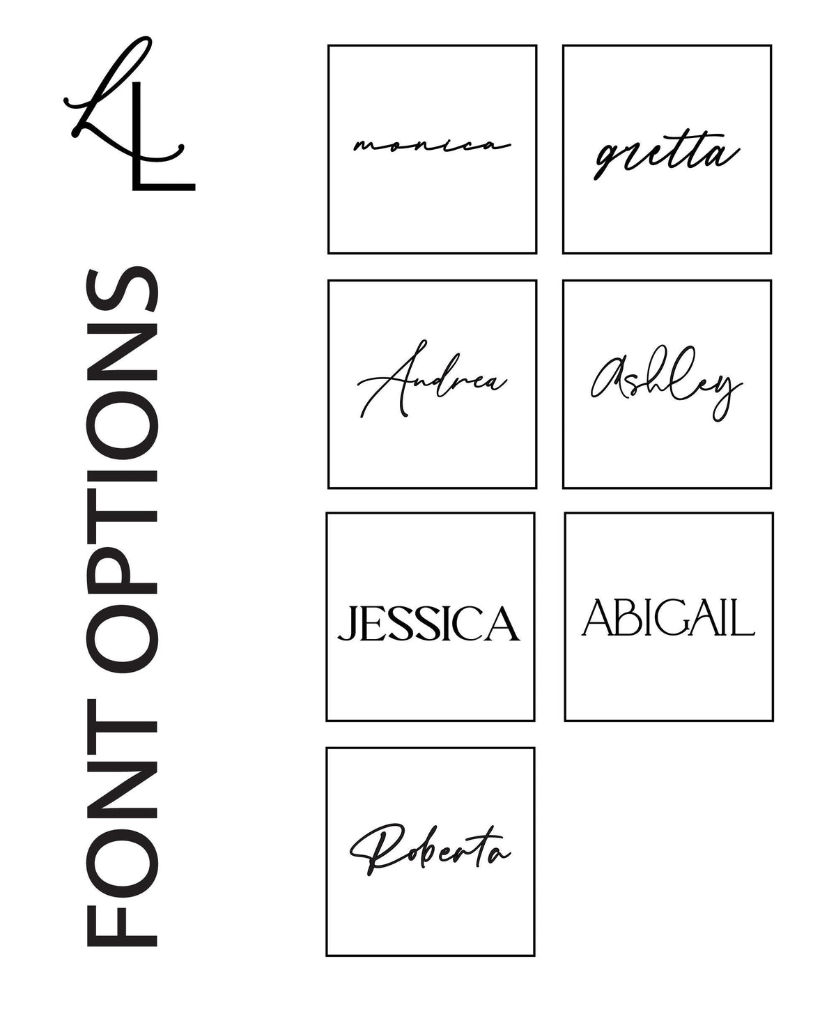Marble Stone Acrylic Place Card Settings
