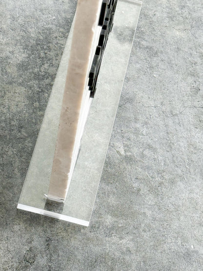 Marble 3D Love Is Sweet Take a Treat Sign | Wedding Dessert Table Sign | Modern Wedding Decor | Favor Sign | Gold Mirror Acrylic