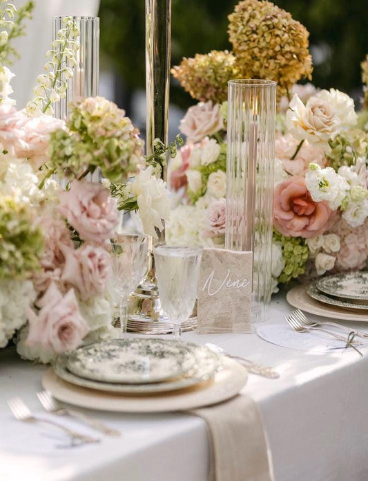 3D Marble Stone Table Numbers