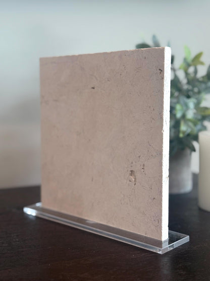 Marble 3D In Loving Memory Table Sign | Modern Wedding Decor | Favor Sign | Party Tabletop Signs | Gold Mirror | Memorial Sign