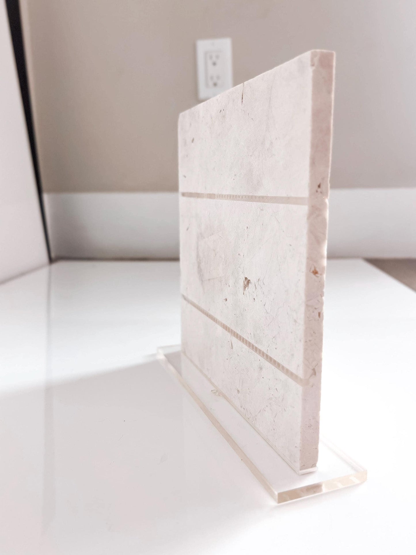 Marble 3D Cards and Wishes Table Sign