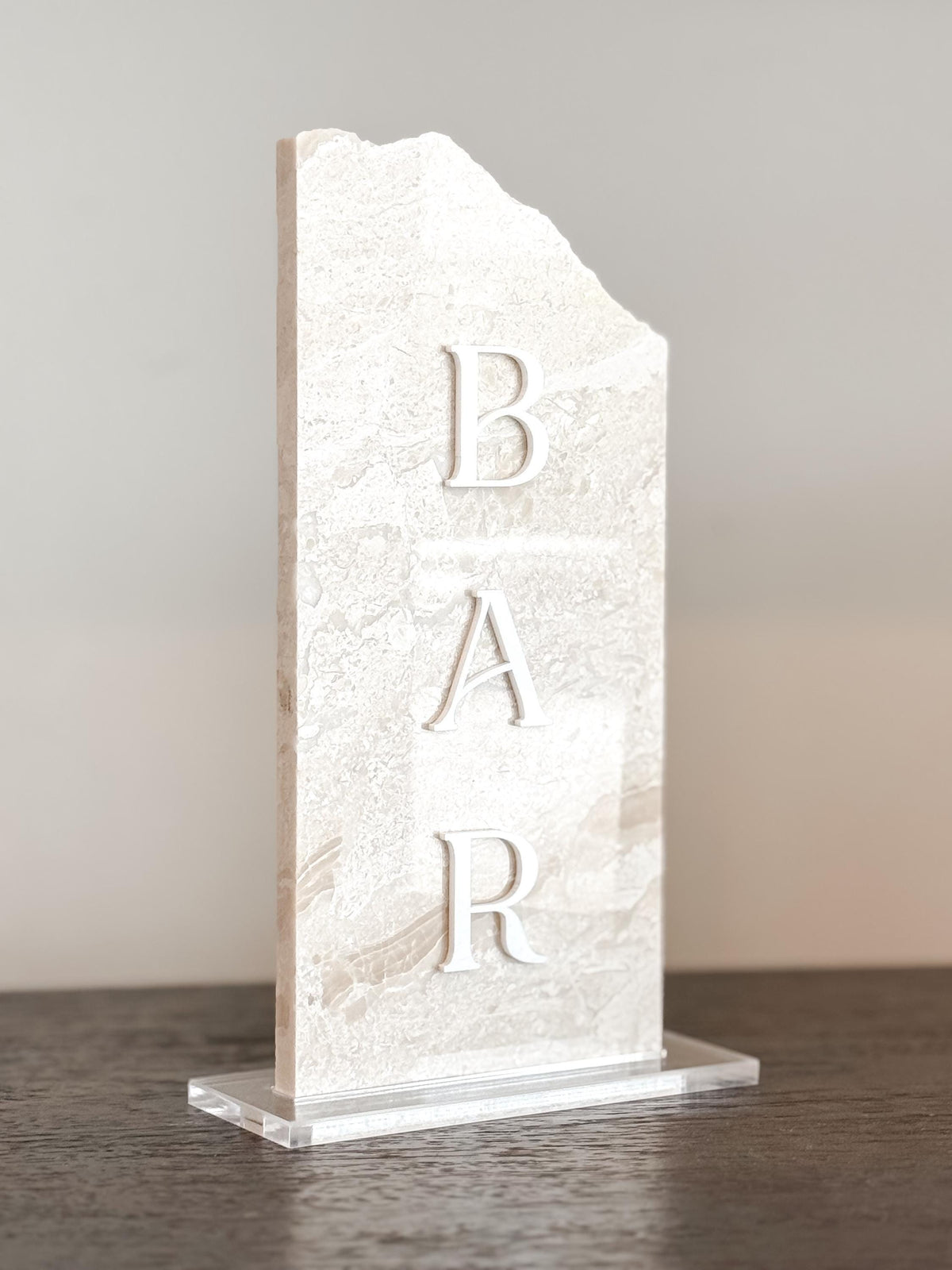 Marble Stone Bar Sign | Wedding Unique Signage | Menu sign, Drink Sign, Bar Sign | Signature Drinks