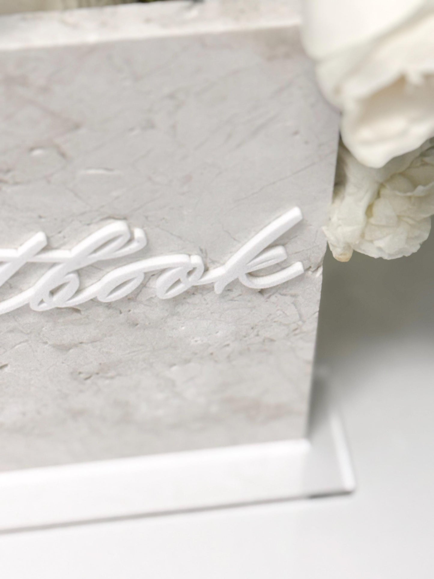 White Marble 3D Cards & Gifts | Guestbook | Bar Table Sign | Modern Wedding Decor | Bundle | Party Tabletop Signs | Gold Mirror | Drink Sign