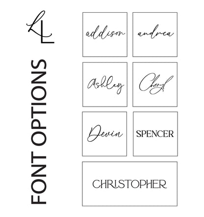 Custom Fabric Place Cards | Satin & Linen Place Cards | Wedding Escort Cards | Personalized Guest Names