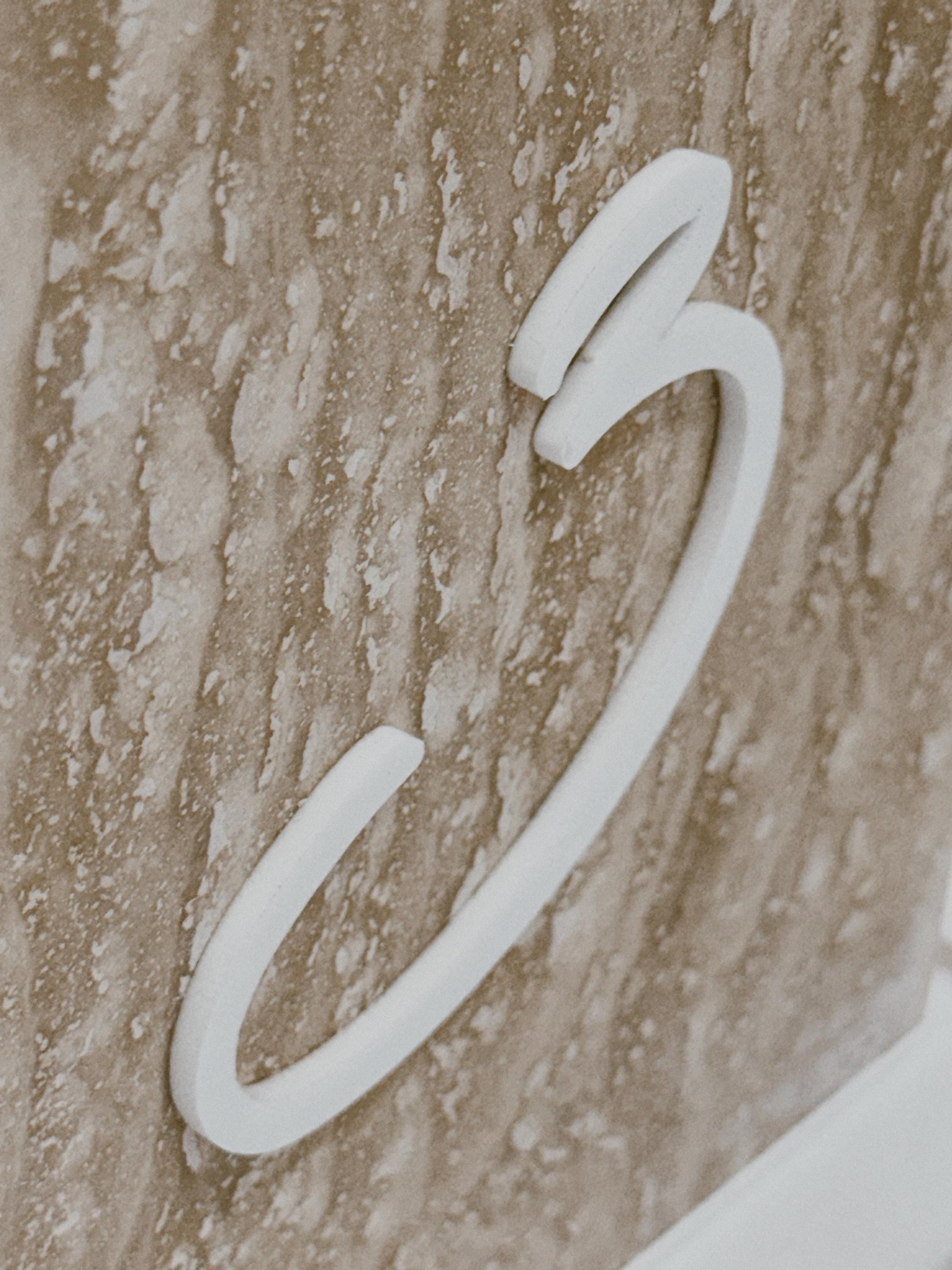 Travertine Table Numbers | 3D Acrylic Wedding Table Numbers | Luxury Wedding Reception Decor | Custom Stone Table Signs