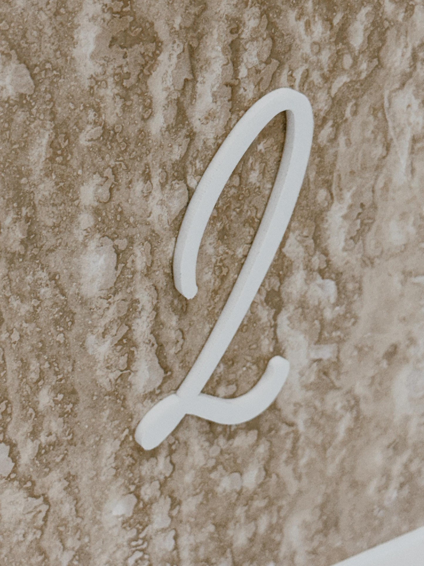 Travertine Table Numbers | 3D Acrylic Wedding Table Numbers | Luxury Wedding Reception Decor | Custom Stone Table Signs