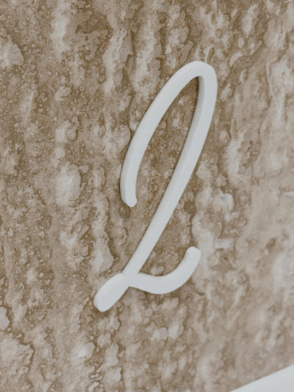 Travertine Table Numbers | 3D Acrylic Wedding Table Numbers | Luxury Wedding Reception Decor | Custom Stone Table Signs