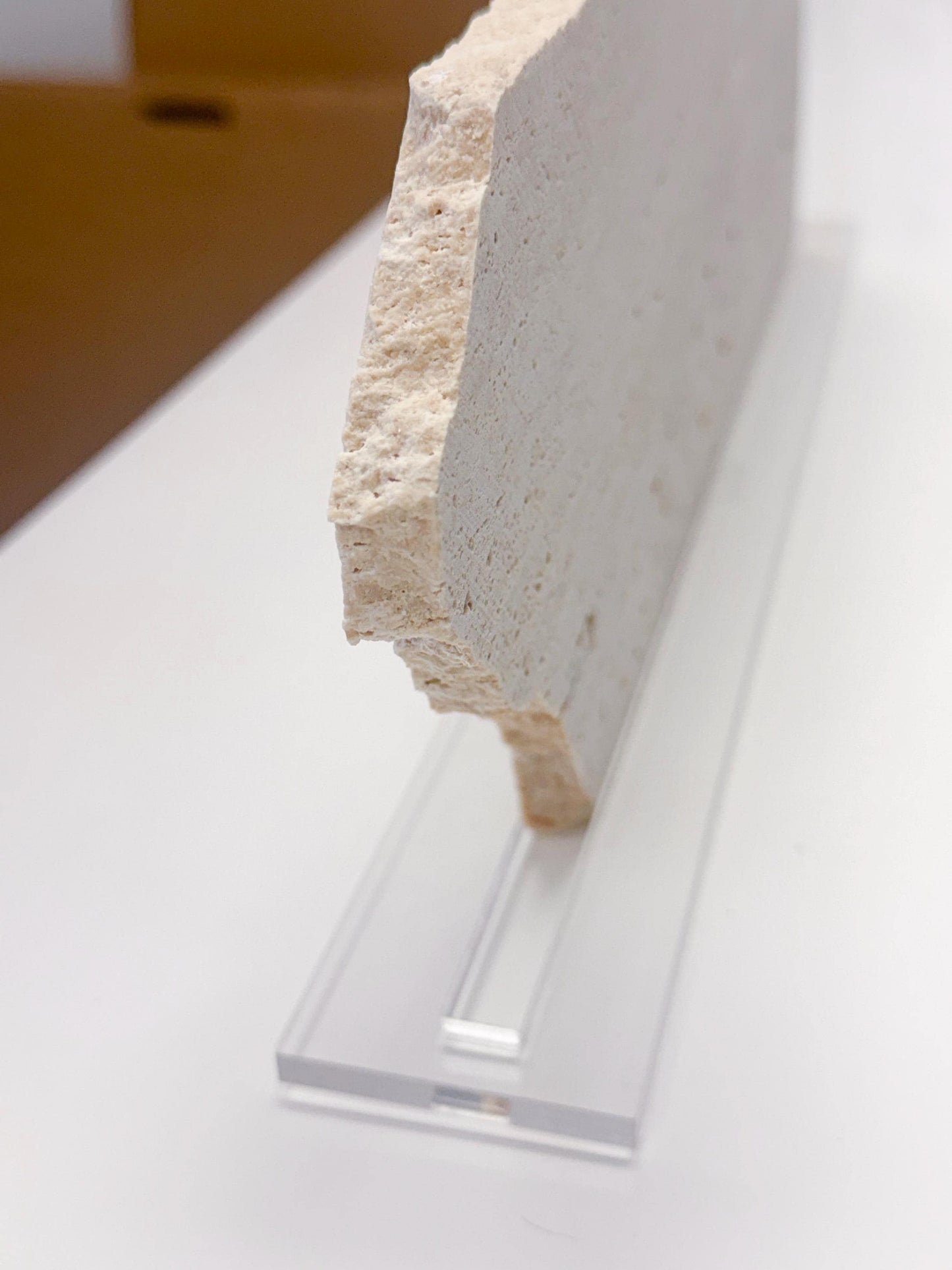 Travertine 3D A Love Set In Stone Table Sign | Wedding Sign | Modern Wedding Decor | Favor Sign | Party Tabletop Sign