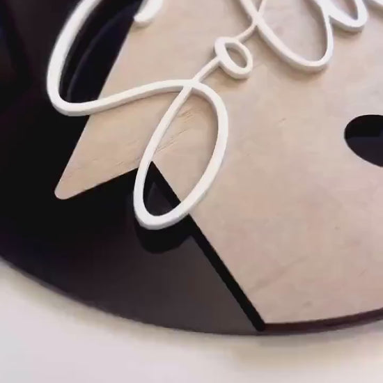 Personalized Realtor Closing Key: Acrylic & Wood Sold House Sign