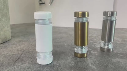 Double Sided Standoffs Gold | Acrylic Frame Signage | Frame Parts and Accessories