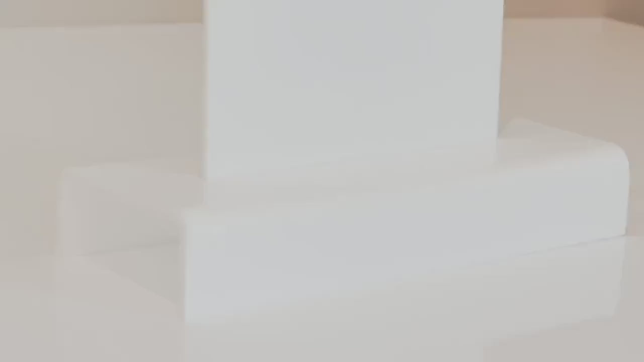 Small Welcome Sign Box Stand | Acrylic Block Stand | Event Sign Base Stand | Welcome Sign Base | Modern Acrylic Sign Stand | Tabletop Decor